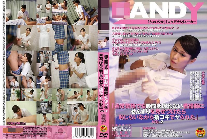 DANDY-255 「让平常也没有负责两腿之间的看护看到我自慰的样子之后，害羞的让我用手指抠弄干上了」 VOL.2